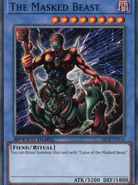 The Masked Beast - SBCB-EN116 - Common - 1st Edition