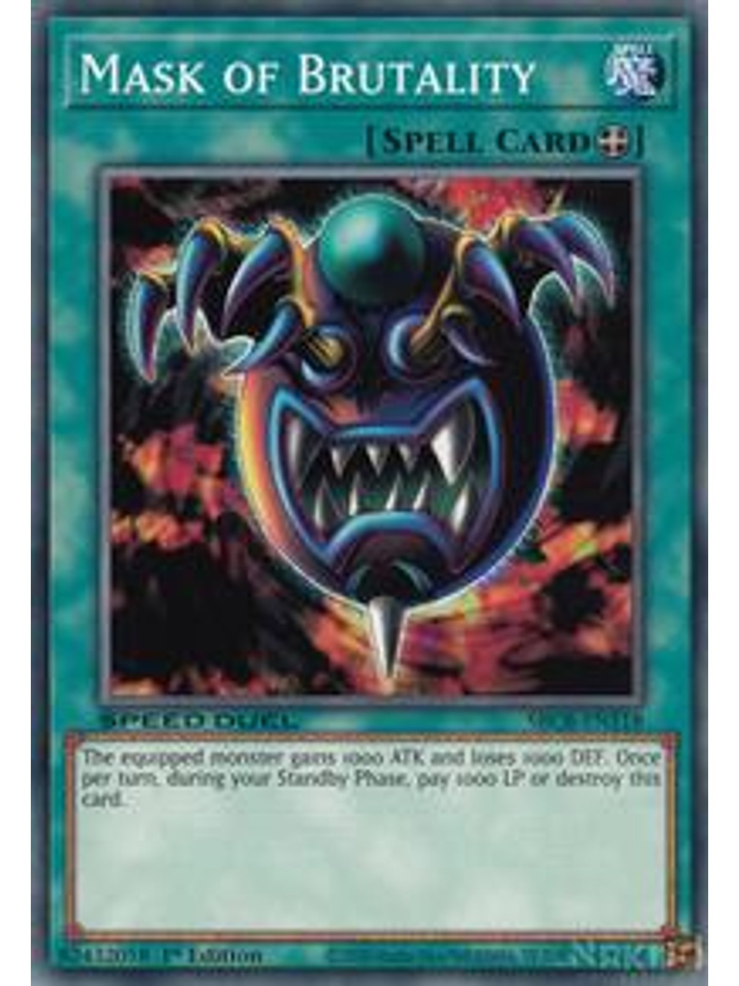 Mask of Brutality - SBCB-EN118 - Common - 1st Edition 1