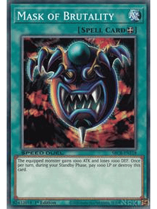 Mask of Brutality - SBCB-EN118 - Common - 1st Edition