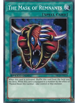 The Mask of Remnants - SBCB-EN119 - Common - 1st Edition