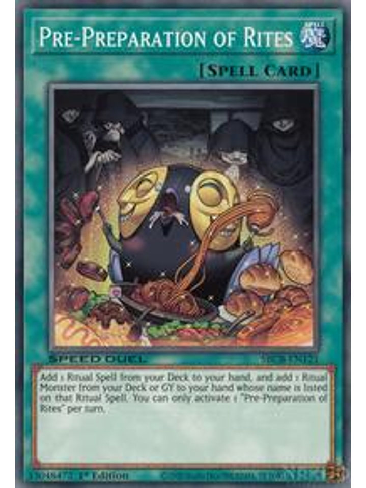 Pre-Preparation of Rites - SBCB-EN121 - Common - 1st Edition 1