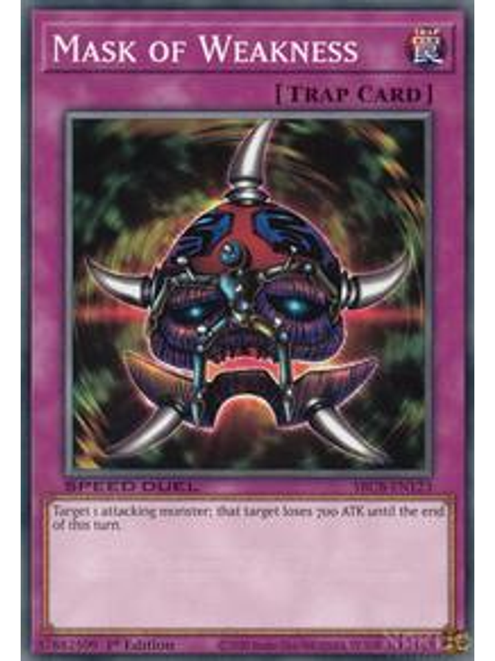 Mask of Weakness - SBCB-EN123 - Common - 1st Edition 1