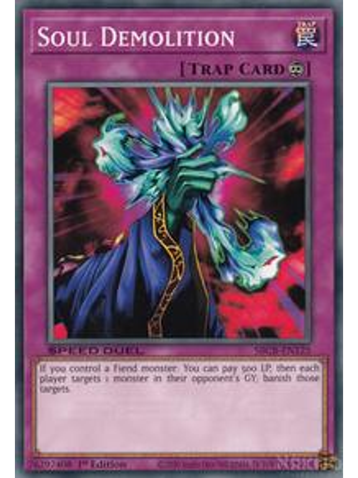 Soul Demolition - SBCB-EN125 - Common - 1st Edition 1