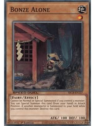 Bonze Alone - SBCB-EN137 - Common - 1st Edition