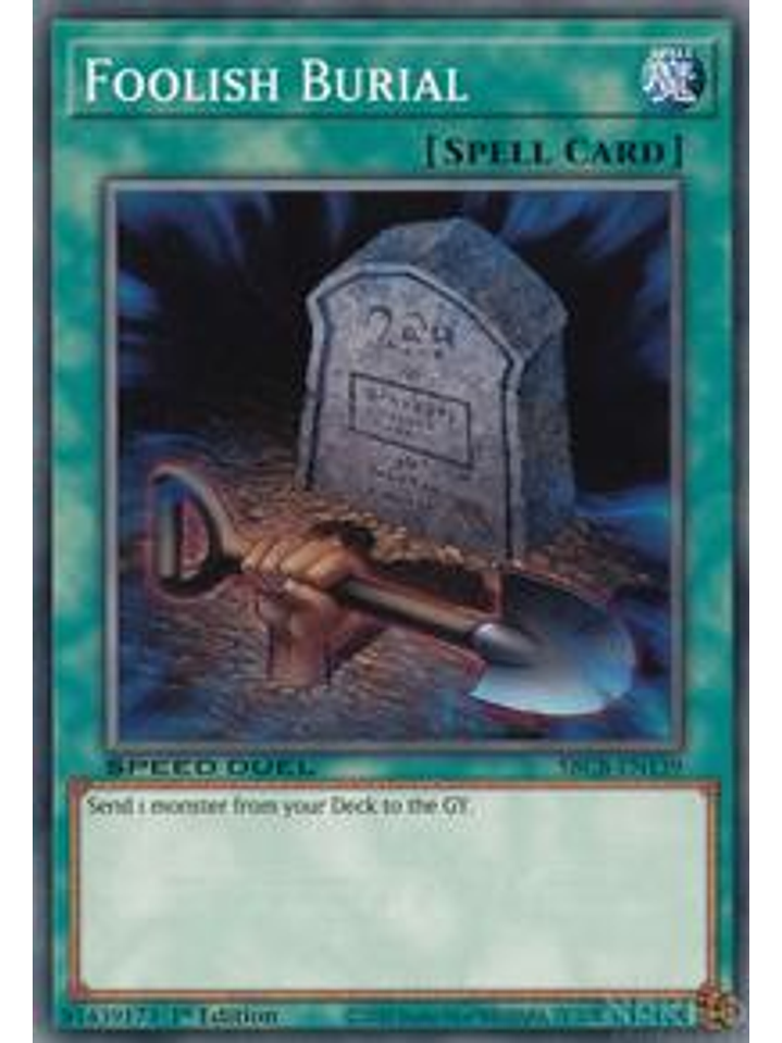 Foolish Burial - SBCB-EN139 - Common - 1st Edition 1