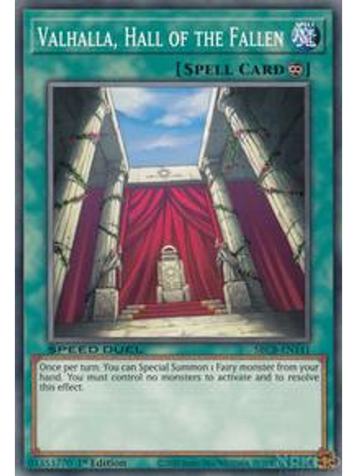 Valhalla, Hall of the Fallen - SBCB-EN141 - Common - 1st Edition 1