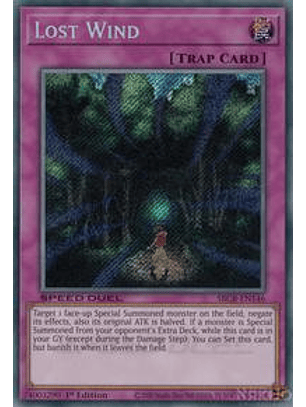 Lost Wind - SBCB-EN146 - Secret Rare - 1st Edition