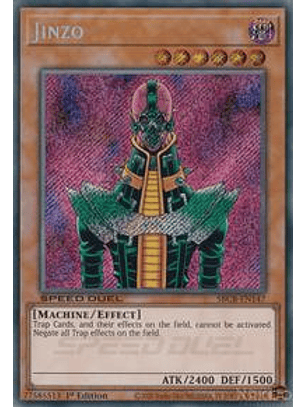 Jinzo - SBCB-EN147 - Secret Rare - 1st Edition
