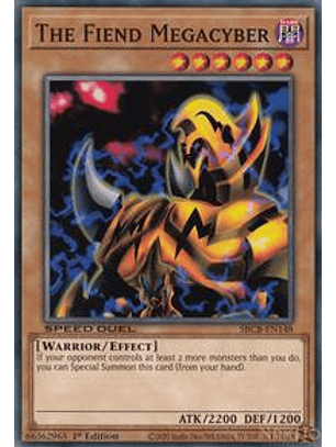 The Fiend Megacyber - SBCB-EN148 - Common - 1st Edition