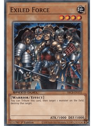 Exiled Force - SBCB-EN151 - Common - 1st Edition