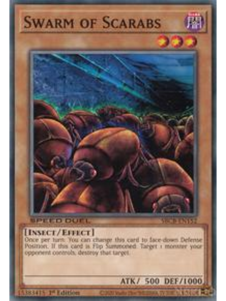 Swarm of Scarabs - SBCB-EN152 - Common - 1st Edition 1