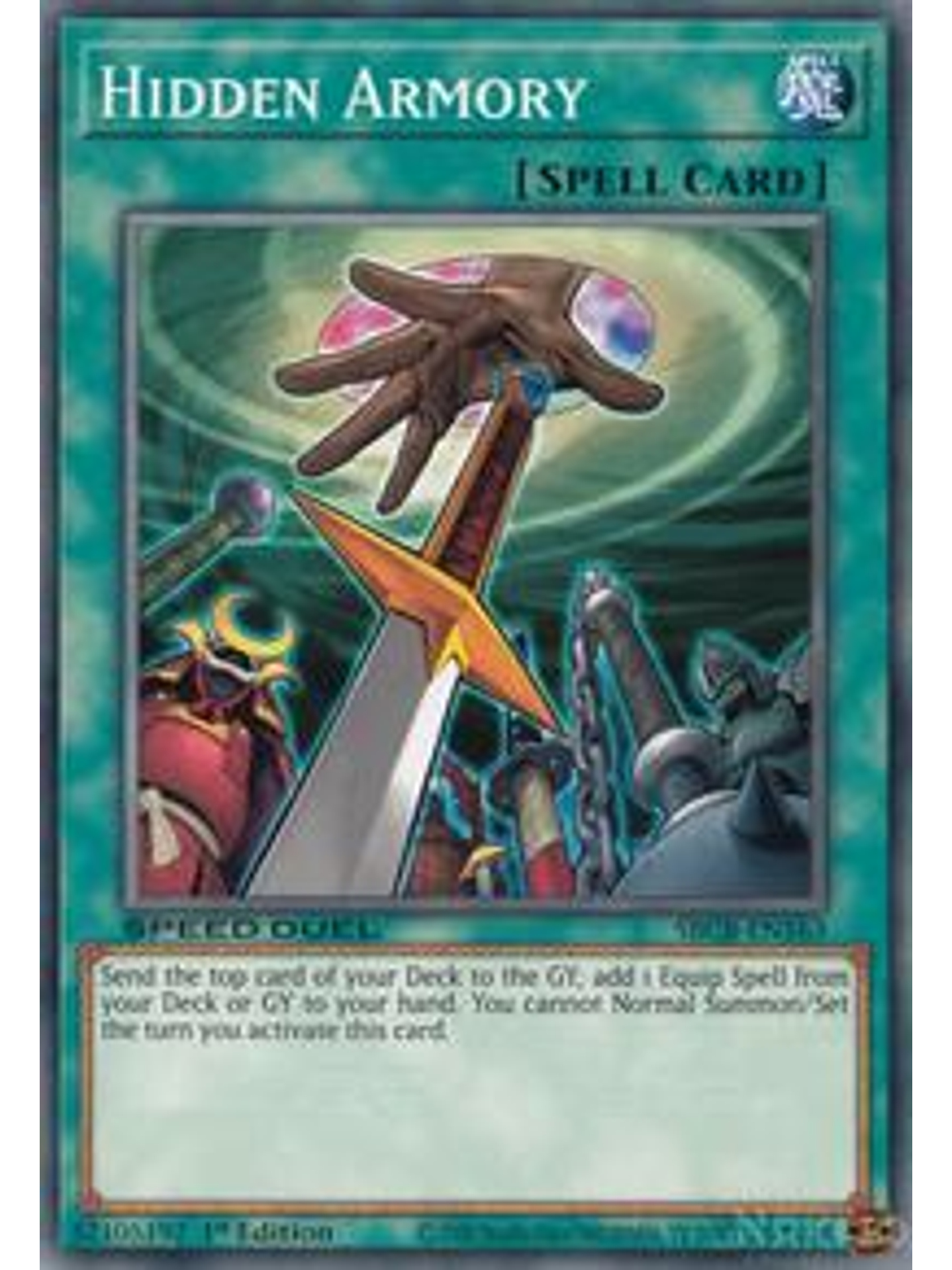 Hidden Armory - SBCB-EN163 - Common - 1st Edition 1