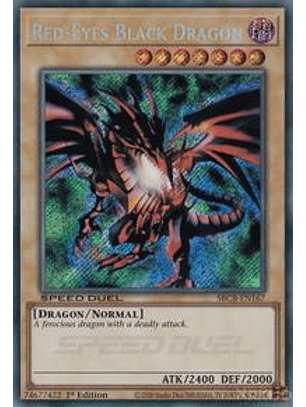Red-Eyes Black Dragon - SBCB-EN167 - Secret Rare - 1st Edition