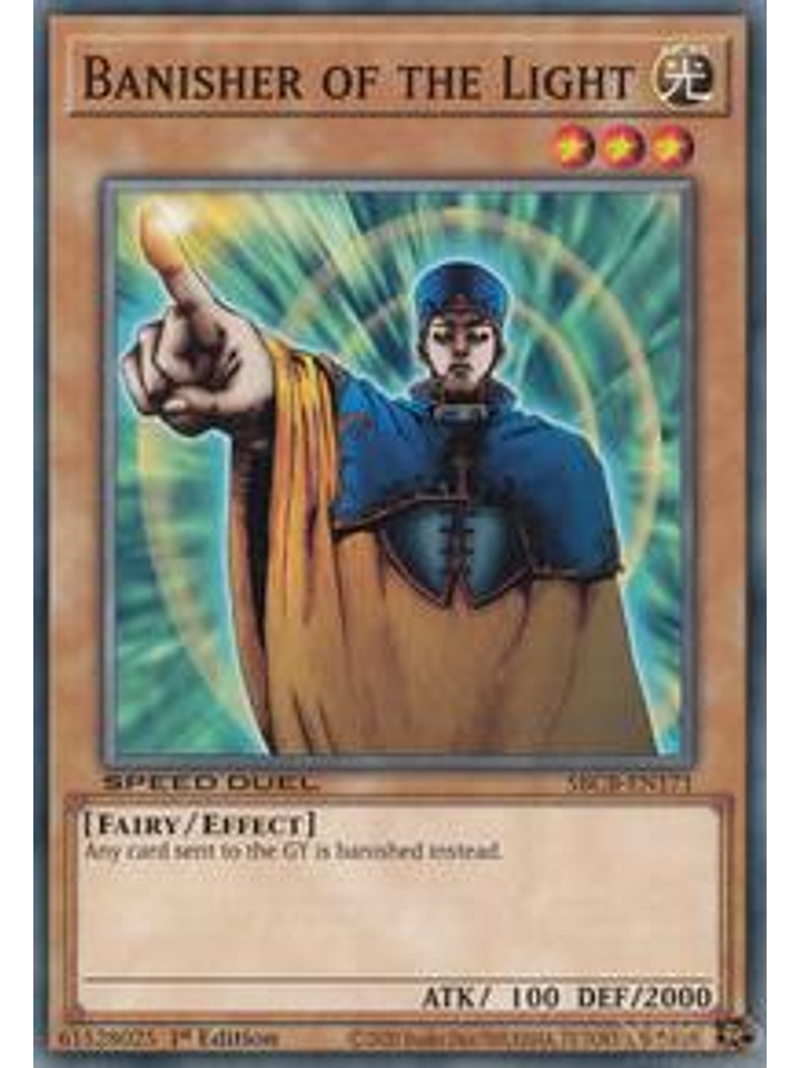 Banisher of the Light - SBCB-EN171 - Common - 1st Edition 1