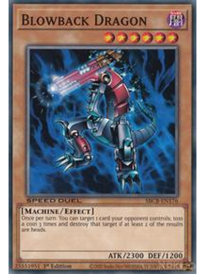 Blowback Dragon - SBCB-EN176 - Common - 1st Edition 1