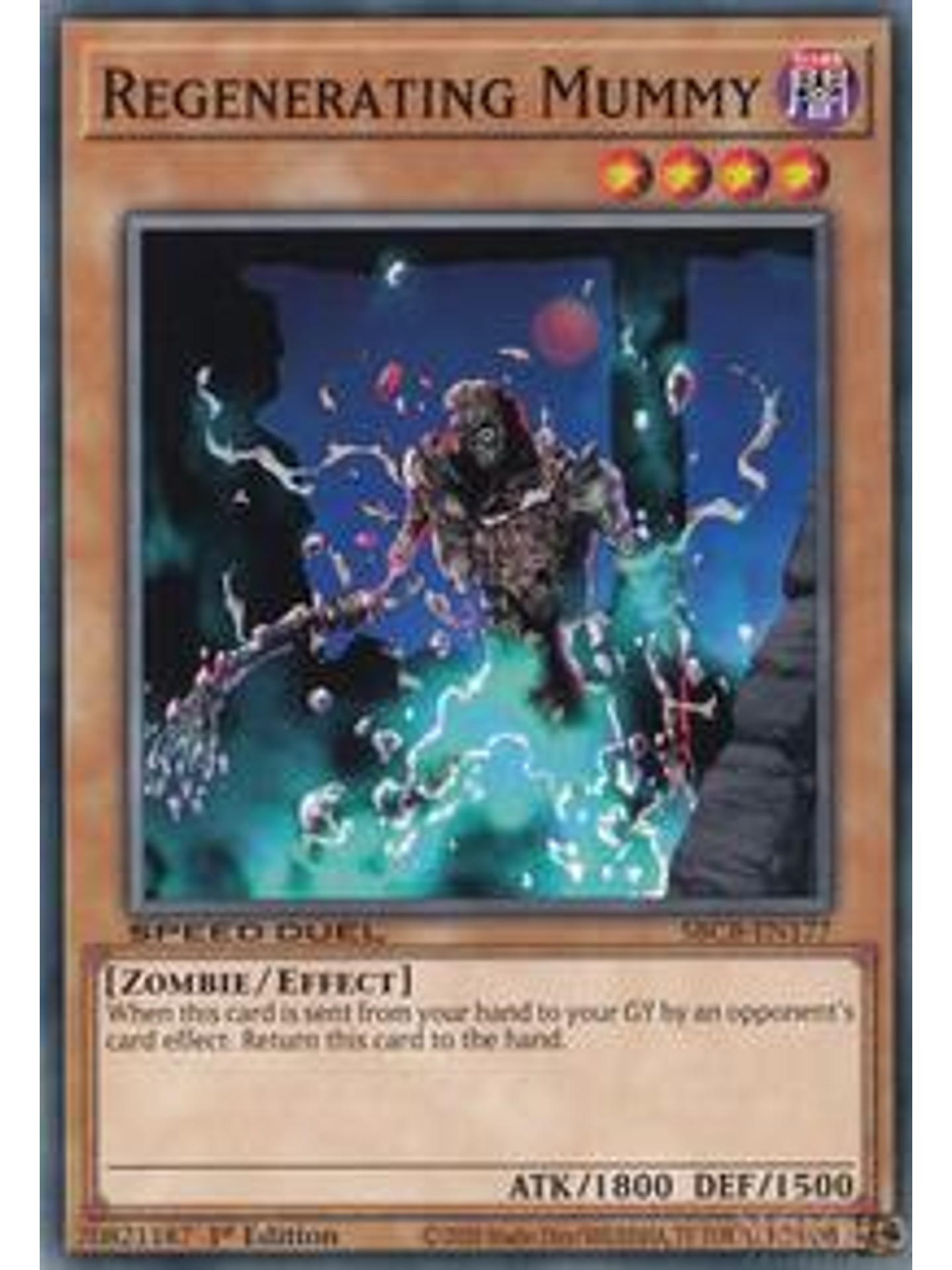 Regenerating Mummy - SBCB-EN177 - Common - 1st Edition 1