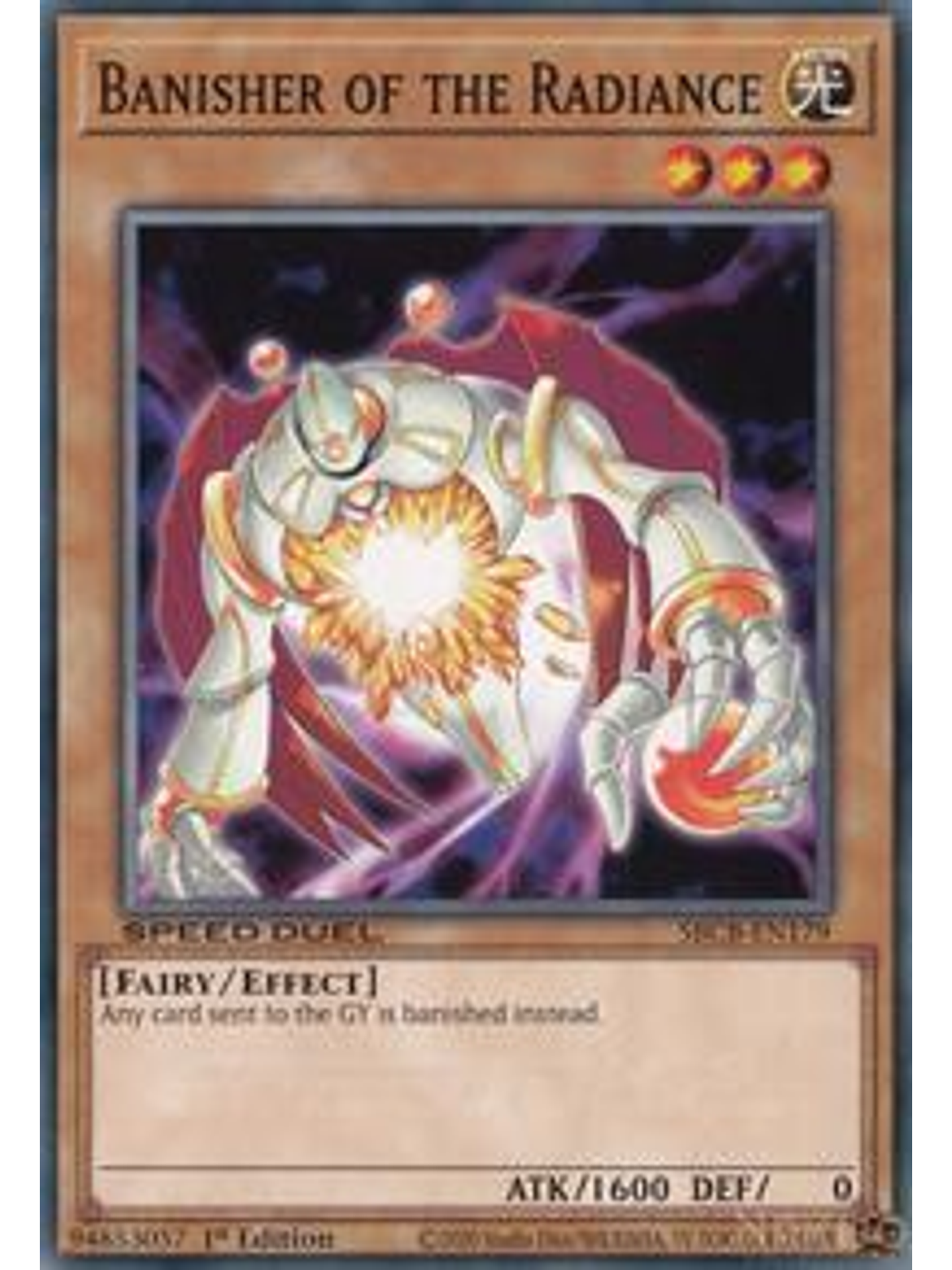 Banisher of the Radiance - SBCB-EN179 - Common - 1st Edition 1