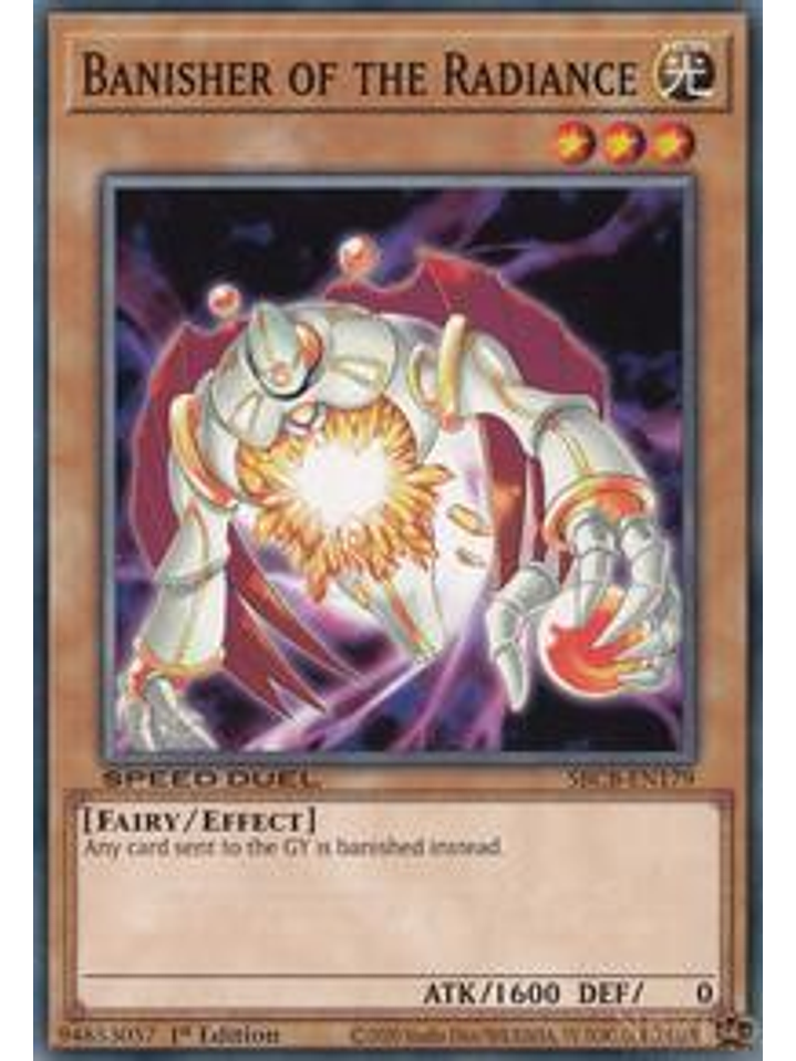 Banisher of the Radiance - SBCB-EN179 - Common - 1st Edition 1