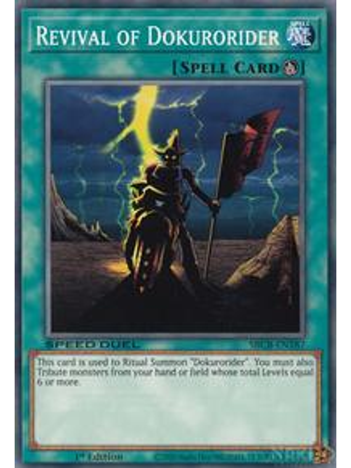 Revival of Dokurorider - SBCB-EN187 - Common - 1st Edition 1