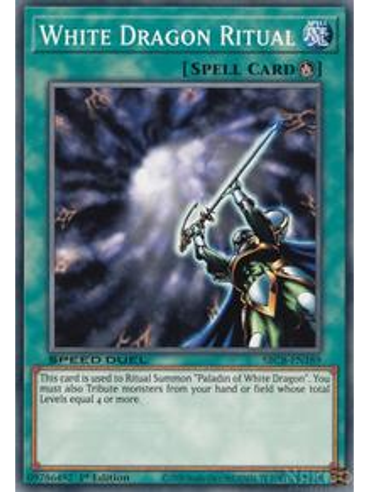 White Dragon Ritual - SBCB-EN189 - Common - 1st Edition 1