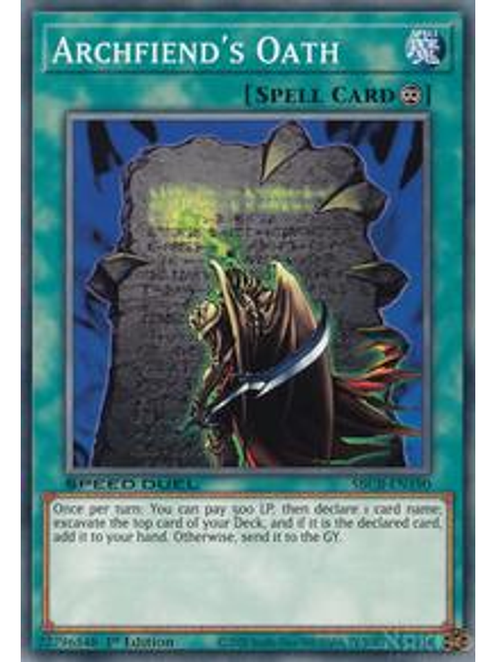 Archfiend's Oath - SBCB-EN190 - Common - 1st Edition 1