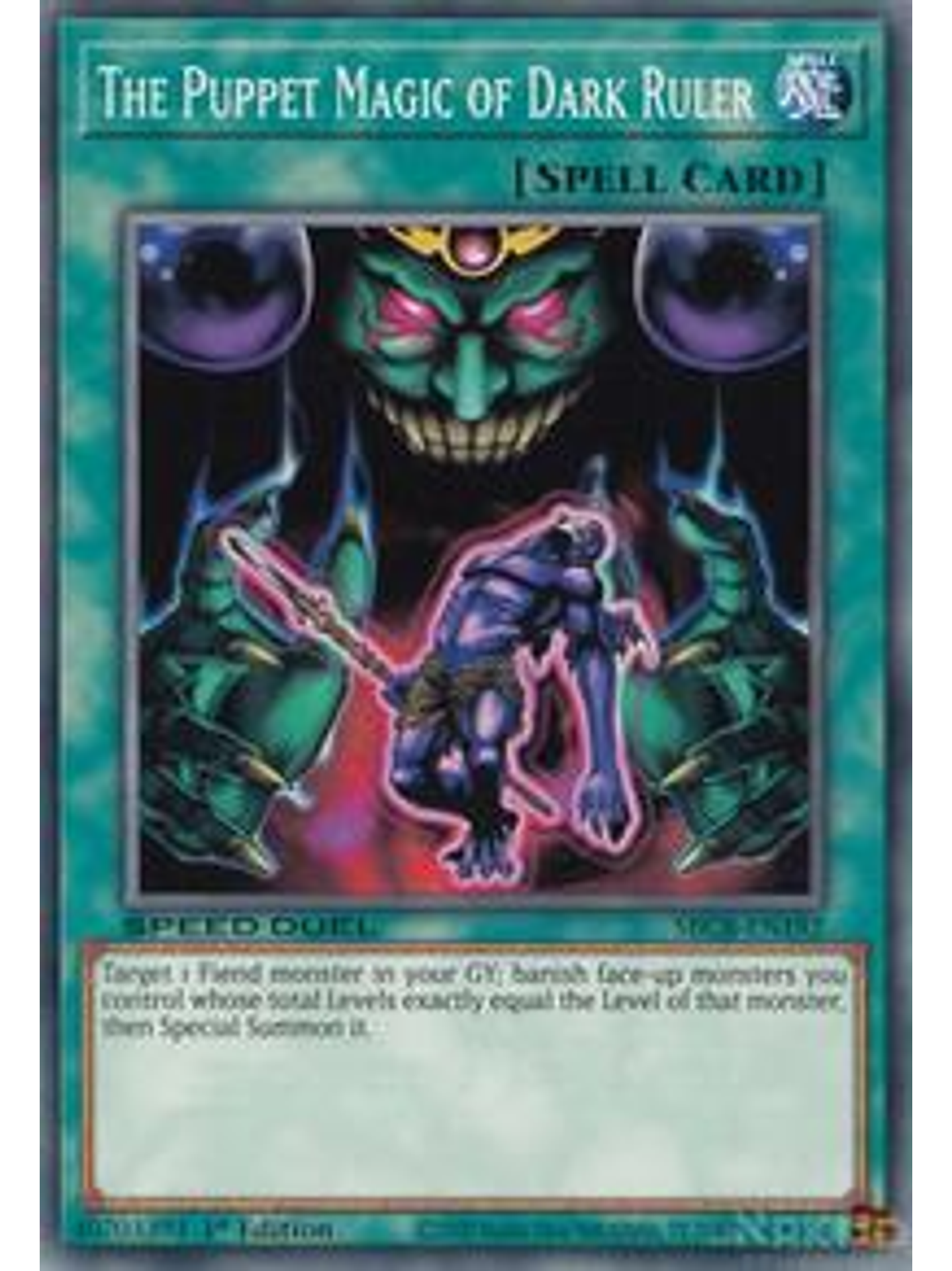 The Puppet Magic of Dark Ruler - SBCB-EN192 - Common - 1st Edition 1