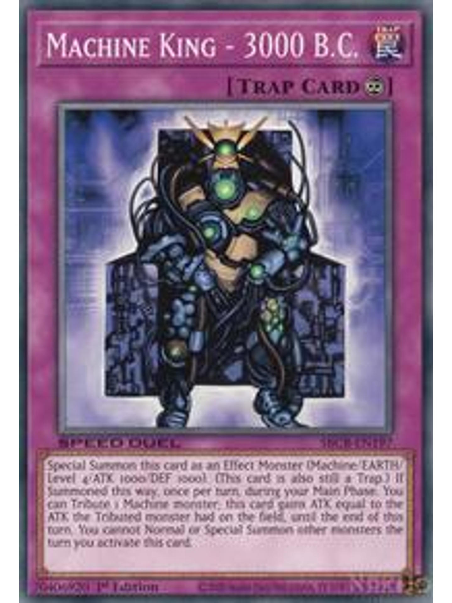 Machine King - 3000 B.C. - SBCB-EN197 - Common - 1st Edition 1