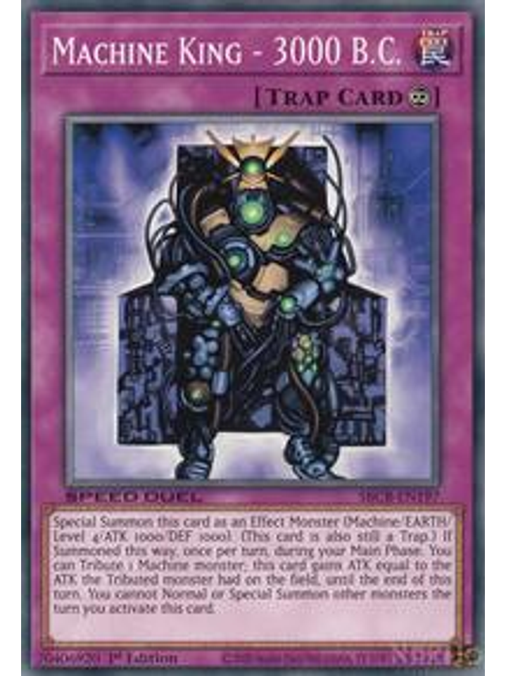 Machine King - 3000 B.C. - SBCB-EN197 - Common - 1st Edition 1