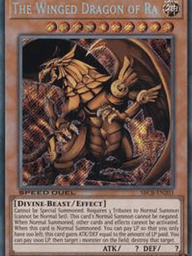 The Winged Dragon of Ra - SBCB-EN203 - Secret Rare - 1st Edition