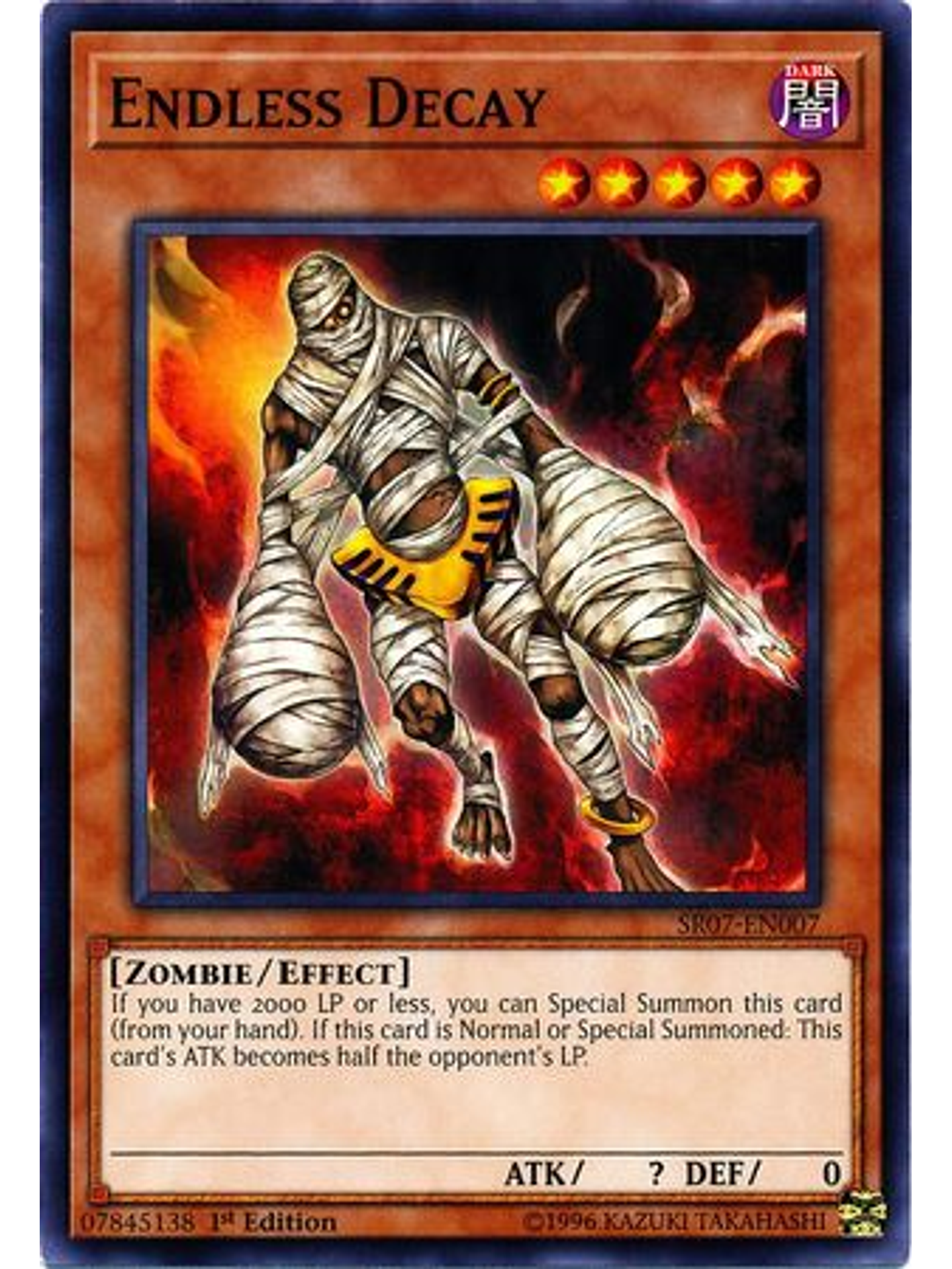 Endless Decay - SR07-EN007 - Common 1st Edition 1