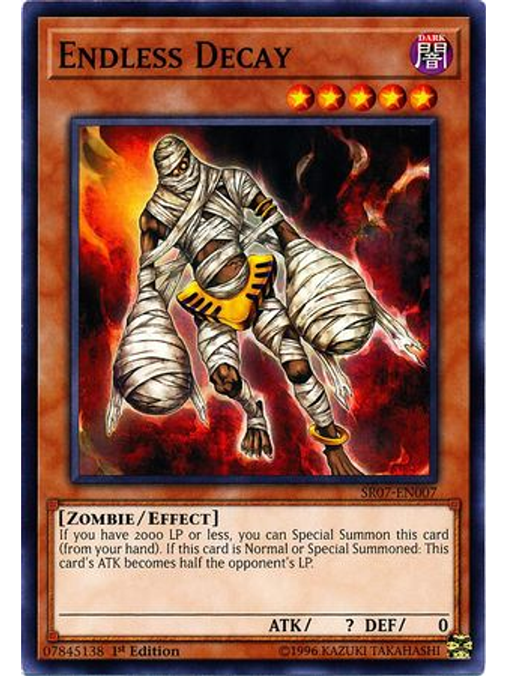 Endless Decay - SR07-EN007 - Common 1st Edition 1