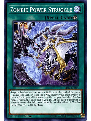 Zombie Power Struggle - SR07-EN024 - Common 1st Edition