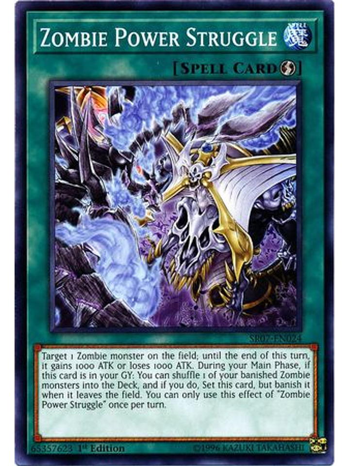 Zombie Power Struggle - SR07-EN024 - Common 1st Edition 1