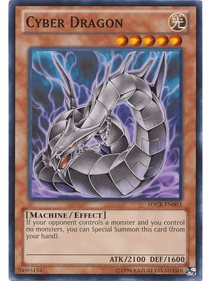 Cyber Dragon (Black) - SDCR-EN003 - Common Unlimited