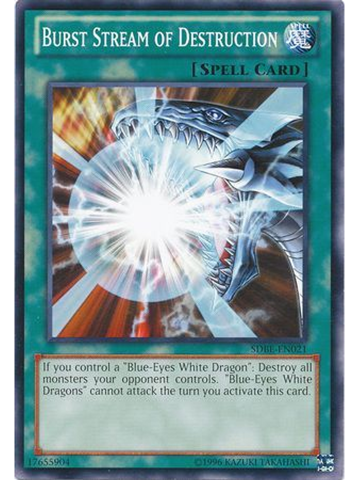 Burst Stream of Destruction - SDBE-EN021 - Common Unlimited 1