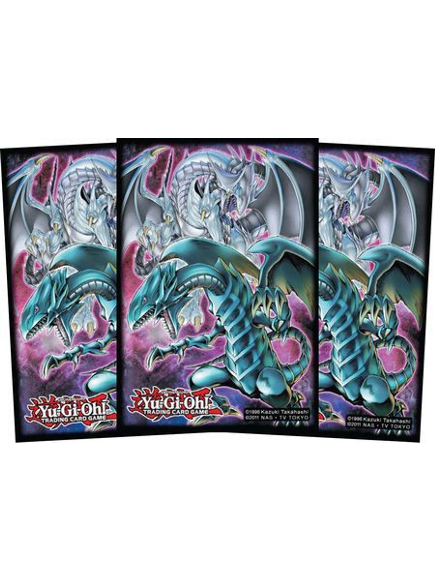 Konami Double Dragon 50ct Yugioh Sized Mini Sleeves (KON89615) 1