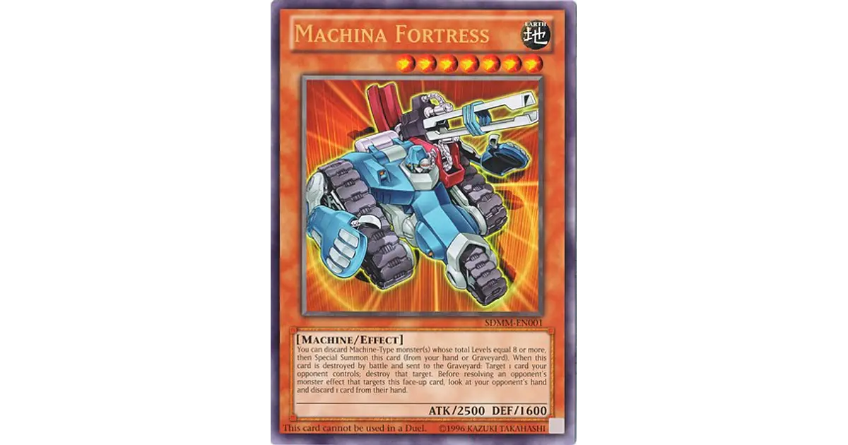 Yu-Gi-Oh! - Machina Fortress (SDMM-EN001) - Structure Deck