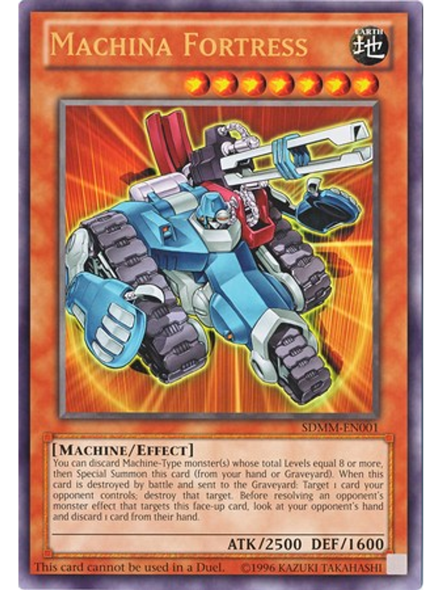 Machina Fortress - SDMM-EN001 - Oversized Promo 1