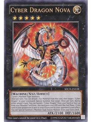 Cyber Dragon Nova - SDCR-EN038 Oversized Promo