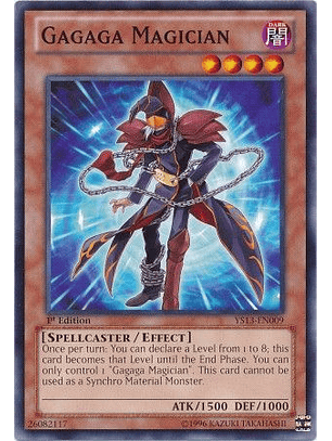 Gagaga Magician - YS13-EN009 - Common 1st Edition