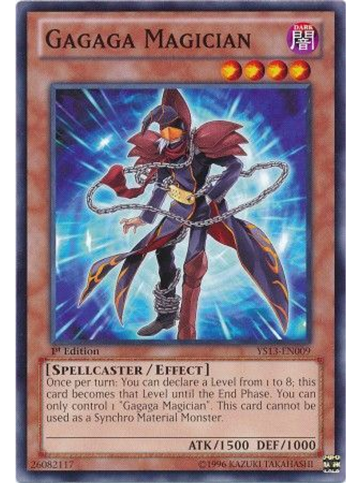 Gagaga Magician - YS13-EN009 - Common 1st Edition 1