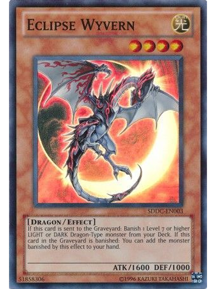 Eclipse Wyvern - SDDC-EN003 - Super Rare Unlimited 1