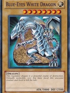 Blue-Eyes White Dragon - SDDC-EN004 - Common Unlimited