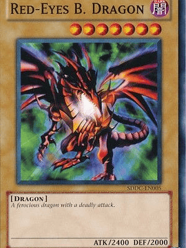 Red-Eyes B. Dragon - SDDC-EN005 - Common Unlimited