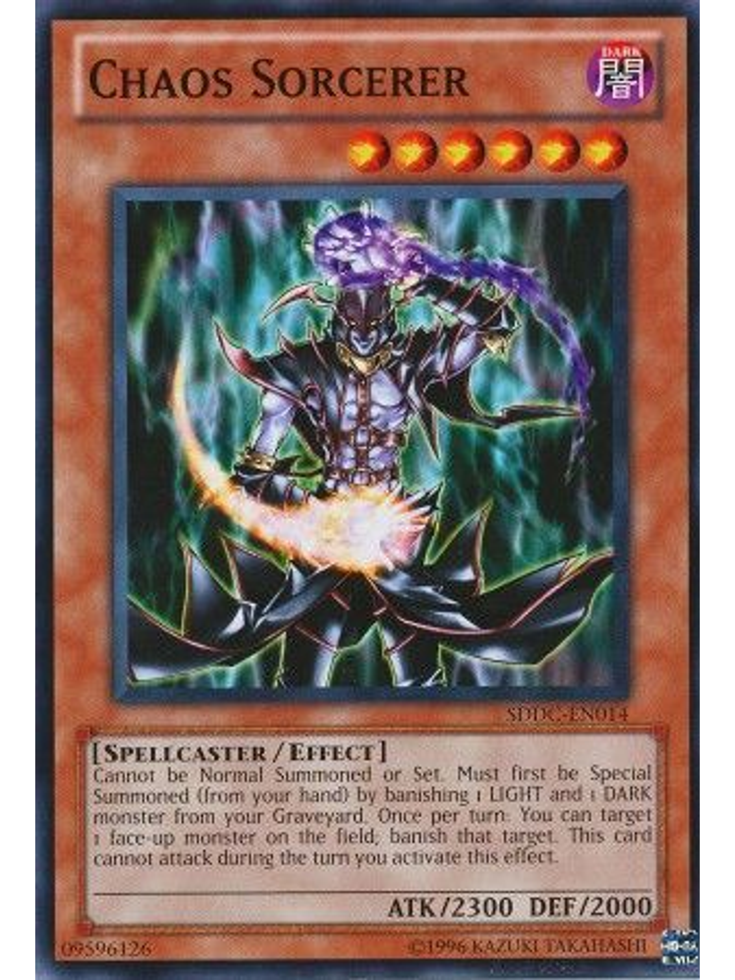Chaos Sorcerer - SDDC-EN014 - Common Unlimited 1