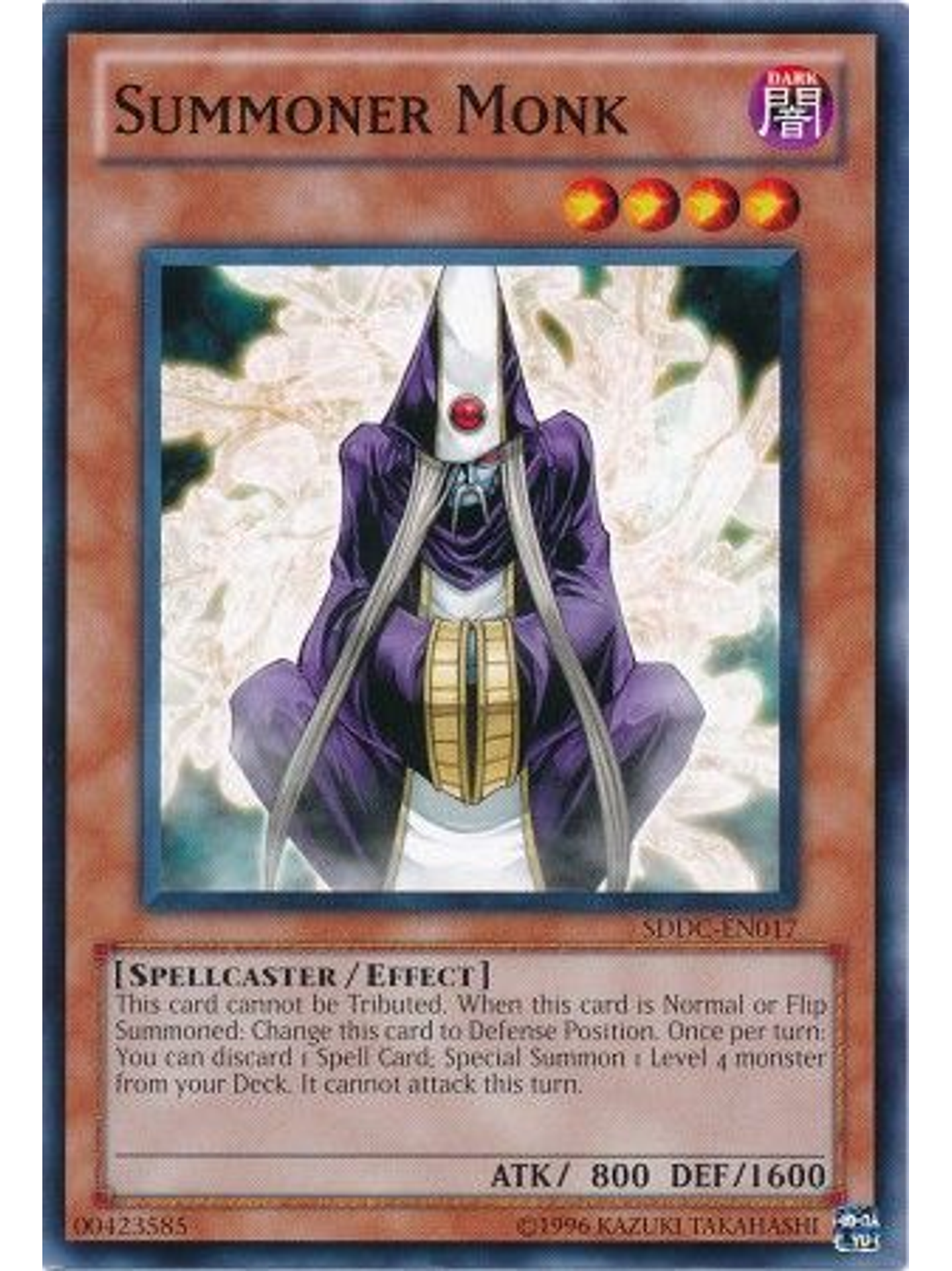 Summoner Monk - SDDC-EN017 - Common Unlimited 1