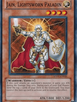 Jain, Lightsworn Paladin - SDDC-EN020 - Common Unlimited