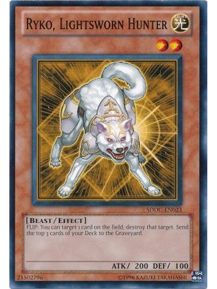 Ryko, Lightsworn Hunter - SDDC-EN023 - Common Unlimited 1