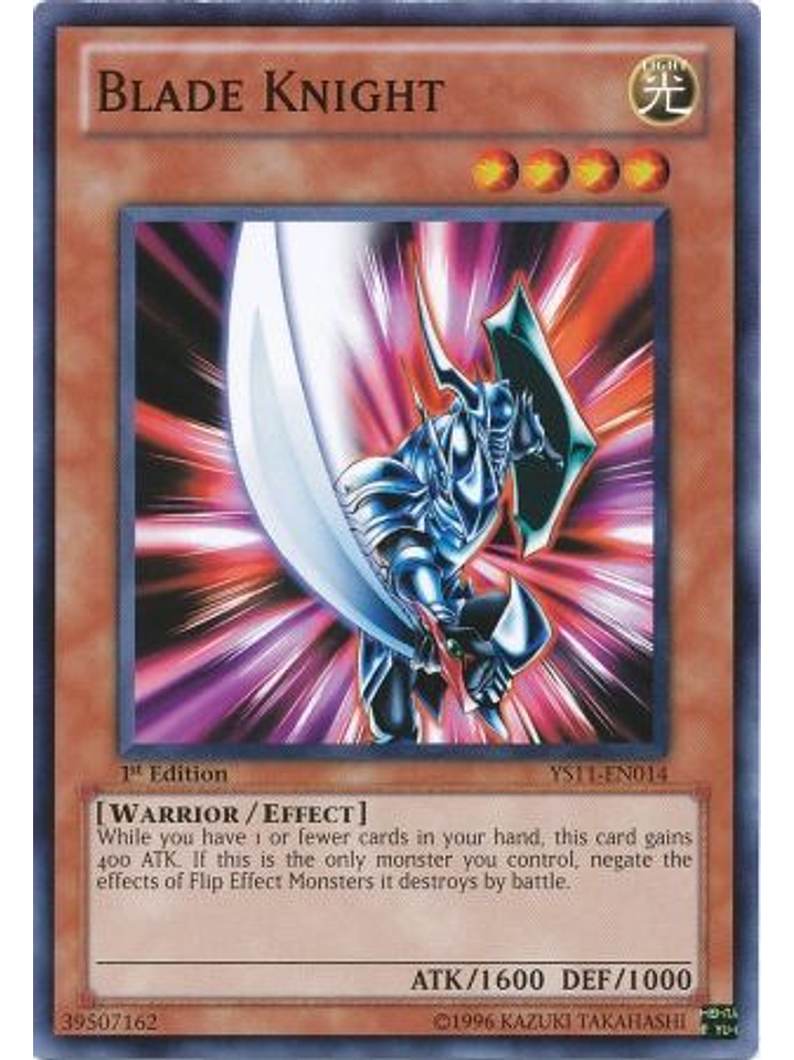 Blade Knight - YS11-EN014 - Common 1st Edition 1