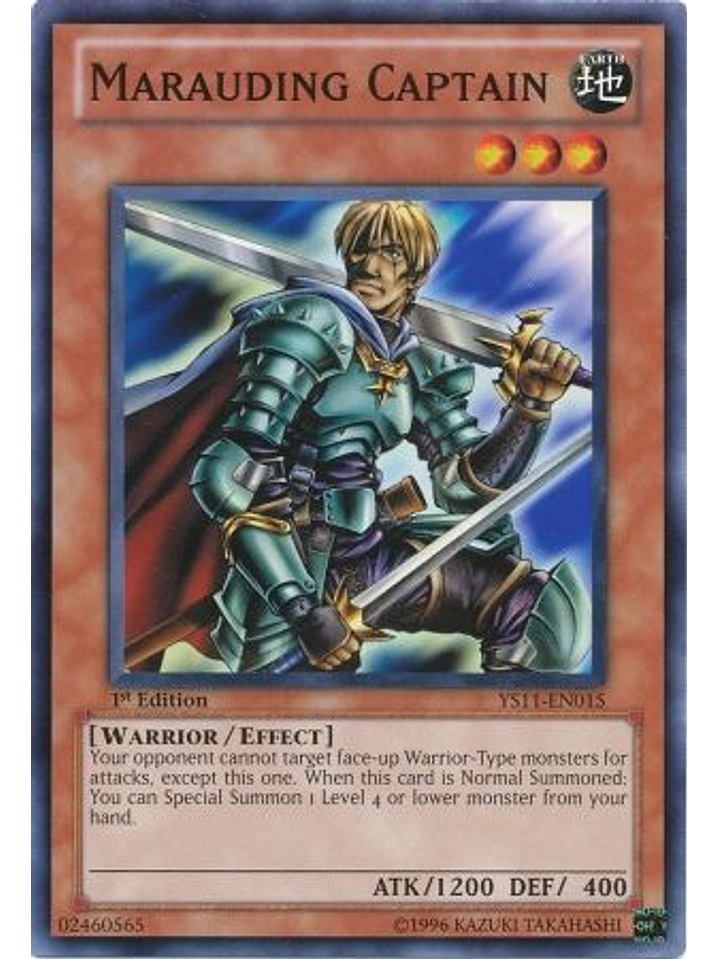 Marauding Captain - YS11-EN015 - Common 1st Edition 1